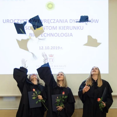 Wręczenie Dyplomów Biotechnologia 12.10.2019