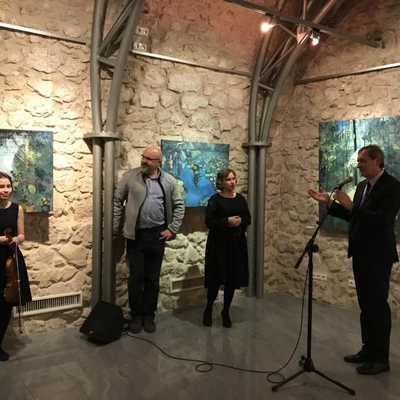 Wystawa malarstwa Małgorzaty Locher - Blask 23.01.2019 r