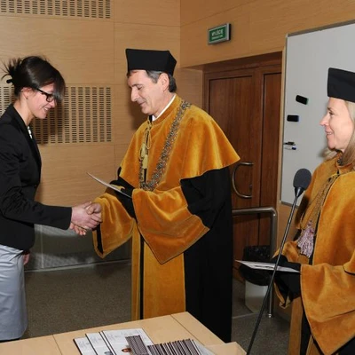 Rozdanie dyplomów, Wydział Ogrodniczy