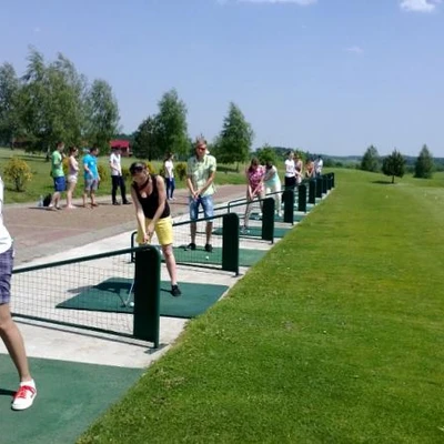 Zajęcia na polu golfowym