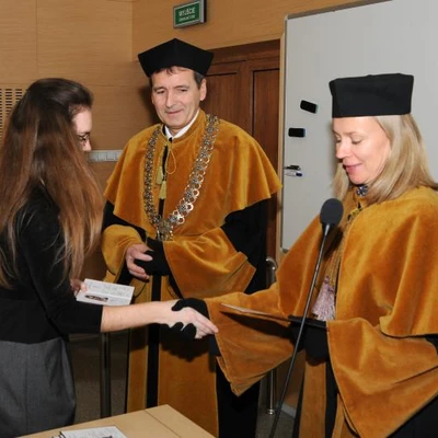 Rozdanie dyplomów, Wydział Ogrodniczy