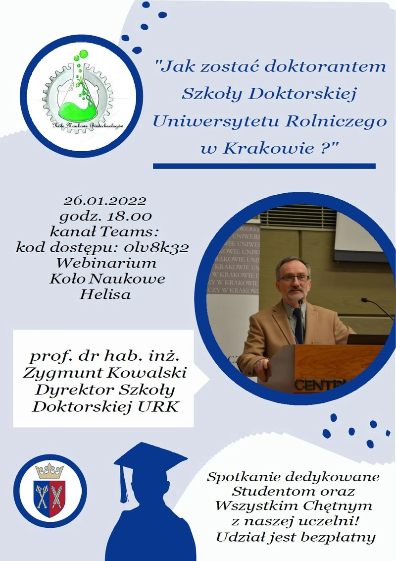 Webinarium Koło Naukowe Helisa