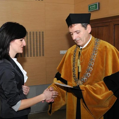 Rozdanie dyplomów, Wydział Ogrodniczy