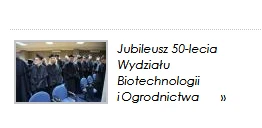 Jubileusz 50-lecia Wydziału Galeria