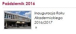 Inauguracja Roku Akademickiego 2016/2017
