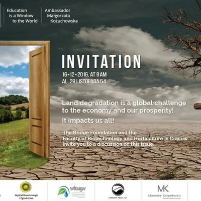 Wykład dla młodzieży gimnazjalnej. Land degradation.